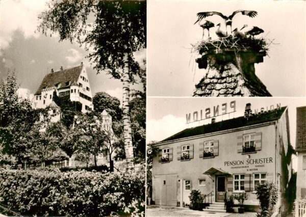 Leipheim Schloss Pension Schuster Storchennest