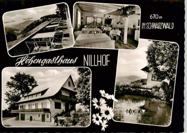 Haslach Kinzigtal Hoehengasthaus Nillhof im Schwarzwald