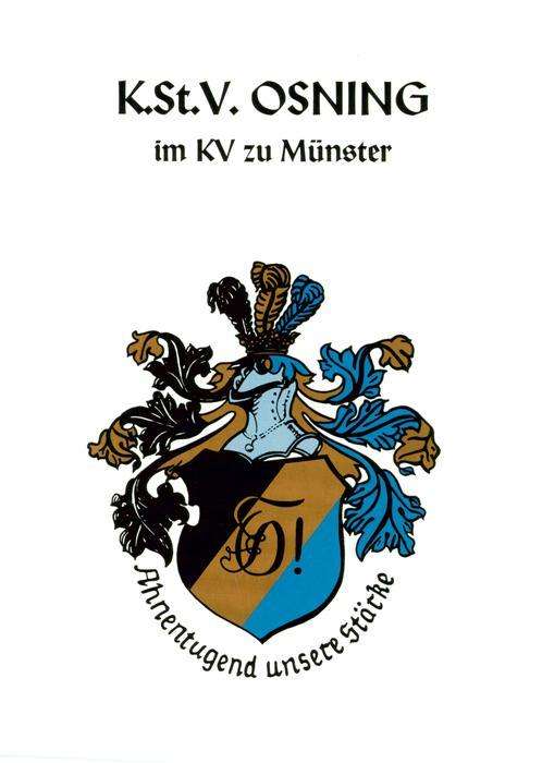Muenster  Westfalen Wappen der K St V Osning