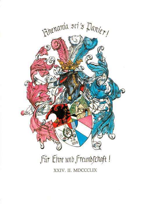 Stuttgart Wappen der Rhenania Stuttgart