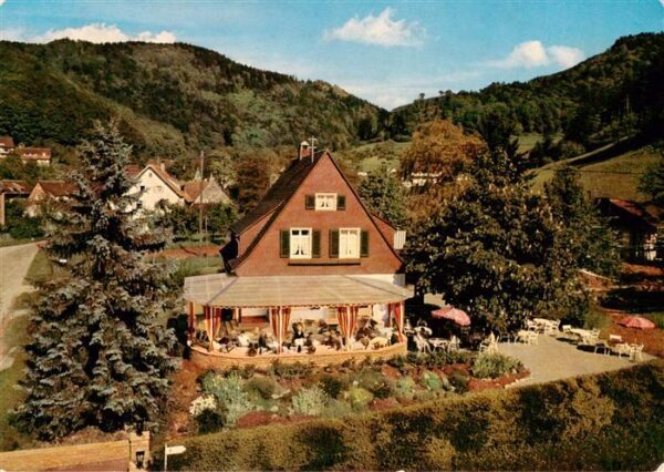 Schweighof Badenweiler Cafe Pension Glueckauf im Schwarzwald