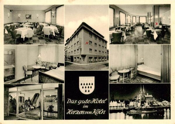 Koeln  Rhein Hotel Restaurant Engelbertz Gastraeume