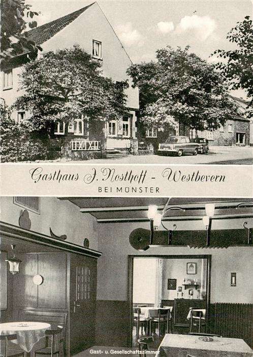 Westbevern Telgte Gasthaus J Nosthoff Gast und Gesellschaftszimmer