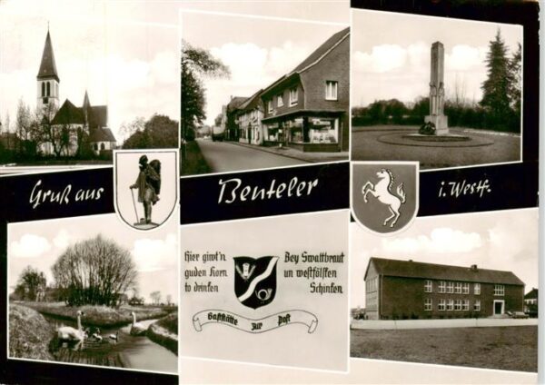 Benteler Langenberg Kirche Gaststaette Ludger Schnitker Monument Kanal