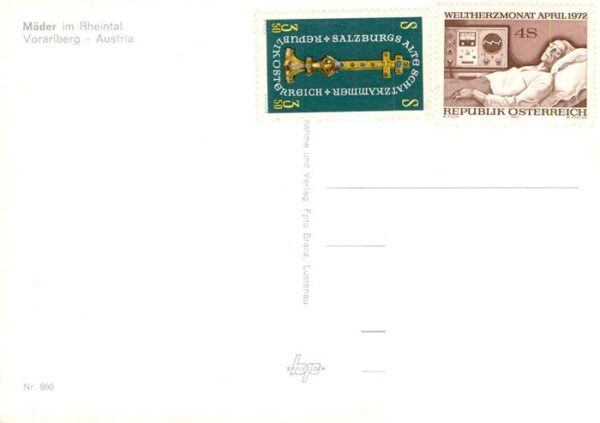 Vorarlberg AT Maeder im Rheintal Fliegeraufnahme – Bild 2