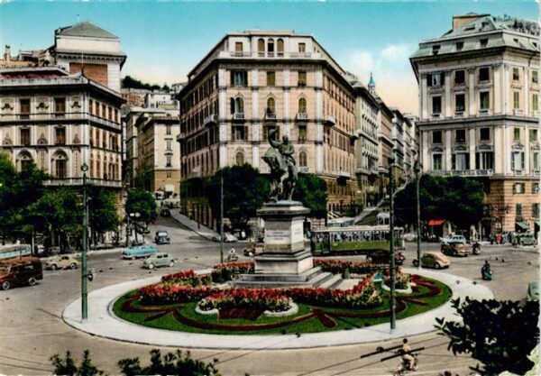 Genova Genua Liguria IT Piazza Corvetto