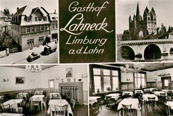 Limburg  Lahn Gasthof Lahneck Gastraeume Muenster