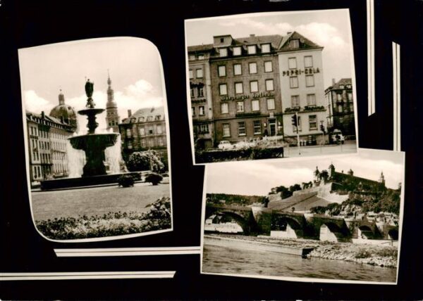 Wuerzburg Bayern Hotel Regina Brunnen Schloss
