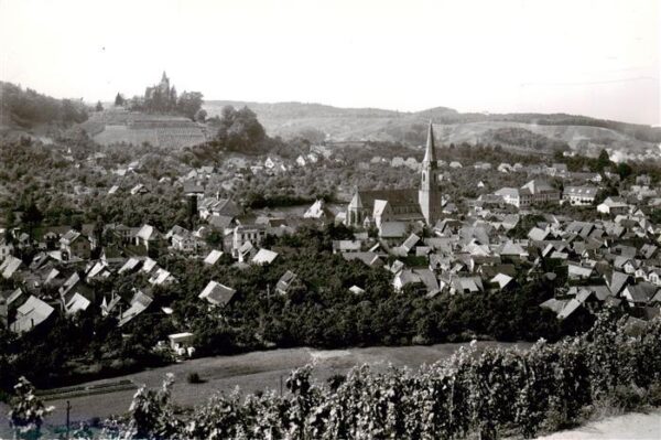 Kappelrodeck Panorama mit Kirche