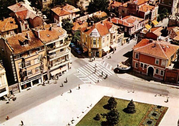 Burgas Bourgass BG Zentrum Fliegeraufnahme