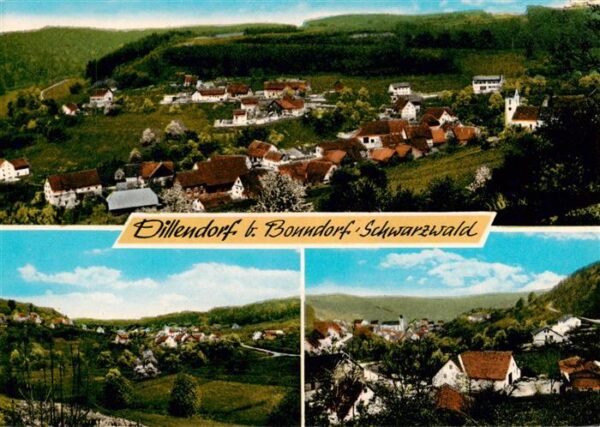 Dillendorf Bonndorf Fliegeraufnahme Panorama