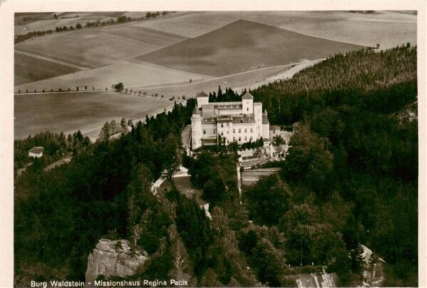 Rueckers Glatz Niederschlesien PL Burg Waldstein Missionshaus Regina Pacis