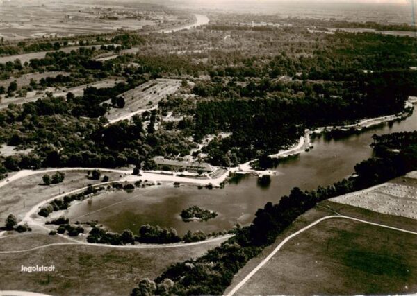 Ingolstadt Donau Fliegeraufnahme