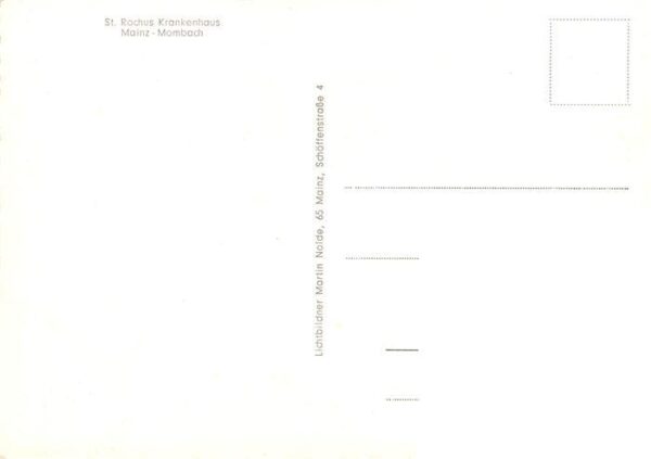 Mombach Mainz Rhein St. Rochus Krankenhaus – Bild 2
