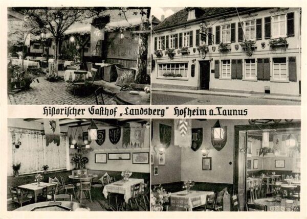 Hofheim Taunus Historischer Gasthof Landsberg Gaststube