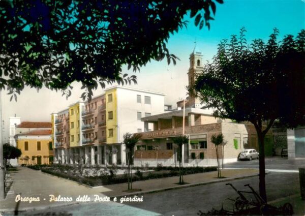 Orsogna Chieti Abruzzo IT Palazzo delle Poste e giardini