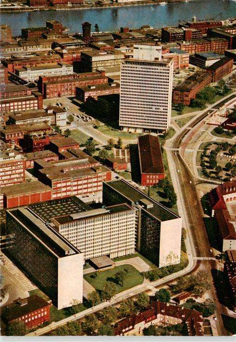 Ludwigshafen  Rhein BASF Fabrik Friedrich-Engelhorn-Haus Labor- und Buerogebaeud