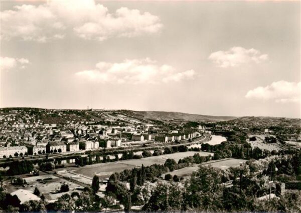Wuerzburg Bayern Panorama Gutsschaenke Schuetzenhof