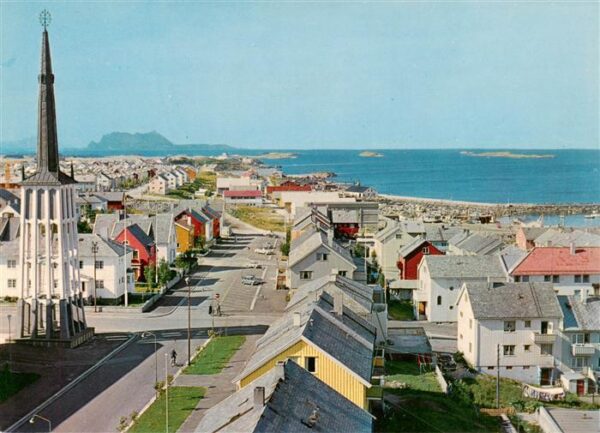 Bodoe Bodo Norge Parti fra byen
