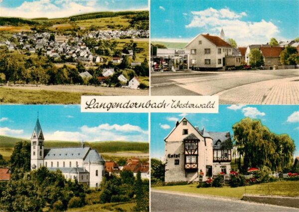 Langendernbach Dornburg Panorama Kirche Kessler Markt Hotel