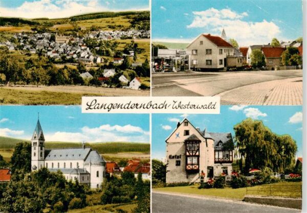 Langendernbach Dornburg Panorama Kirche Kessler Markt Hotel