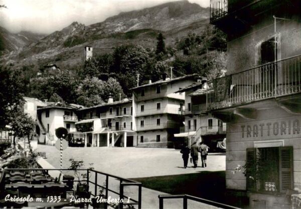 Crissolo Piemonte IT Piazza Umberto I