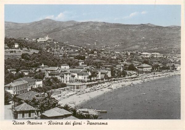 Diano Marina IT Riviera dei fiori Panorama