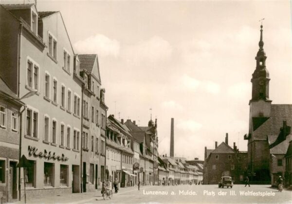 Lunzenau Platz der III. Weltfestspiele