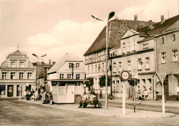 Ueckermuende Mecklenburg Vorpommern Karl Marx Platz