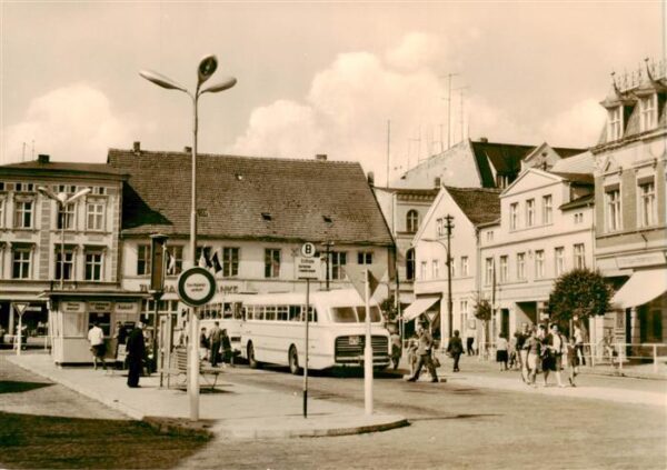 Ueckermuende Mecklenburg Vorpommern Karl Marx Platz