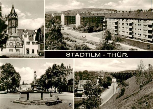 Stadtilm Rathaus Neubauten Marktplatz Viadukt