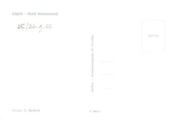 Zagreb Agram Croatia Hotel International – Bild 2