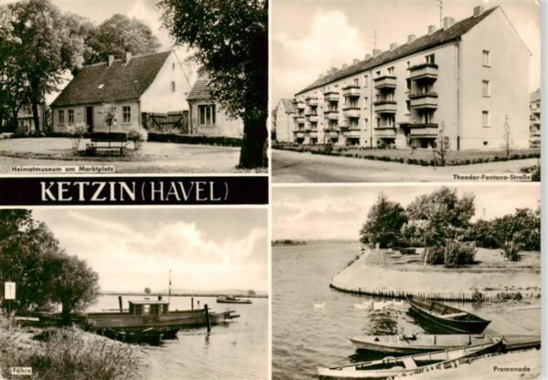 Ketzin Heimatmuseum am Marktplatz Theodor Fontane Strasse Faehre Promenade