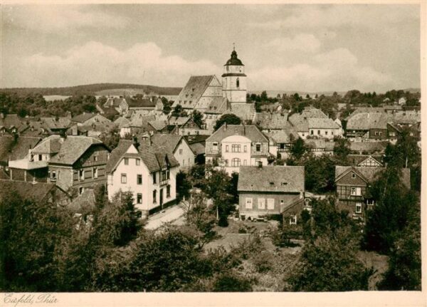 Eisfeld Thueringen Stadtansicht