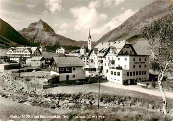 Galtuer Tirol mit Ballunspitze