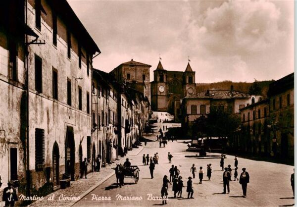 San Martino al Cimino Viterbo Lazio IT Piazza Mariano Buratti