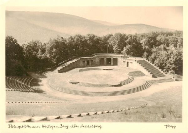 Heidelberg Neckar Thingstaette am Heiligen Berg