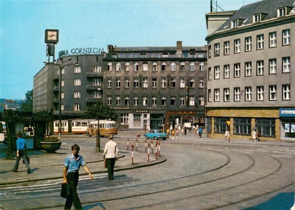 Zabrze Hindenburg Oberschlesien PL Plac 24 Stycznia
