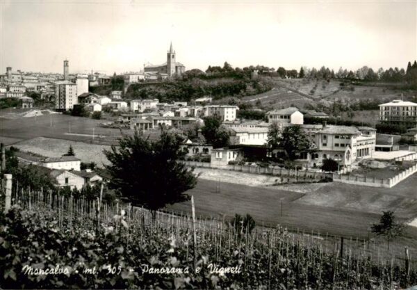Moncalvo Panorama e vigneti