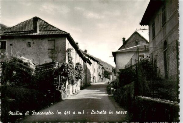 Molini di Fraconalto Alessandria Piemonte IT Entrata in paese