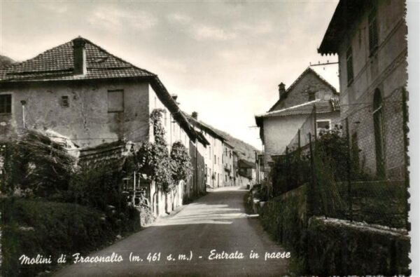Molini di Fraconalto Alessandria Piemonte IT Entrate in paese