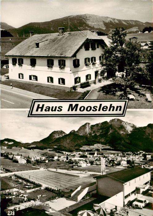 Abtenau AT Haus Mooslehn Gaestehaus Pension Freibad Panorama