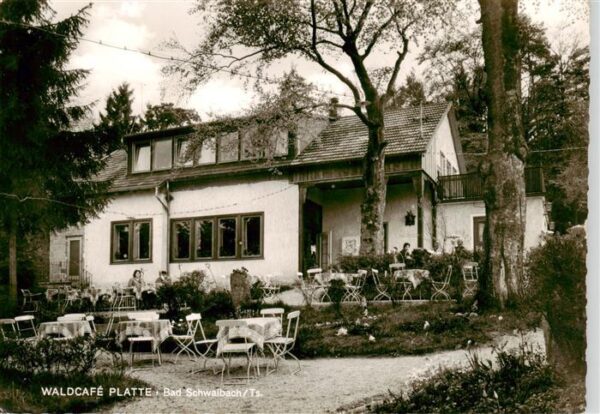 Bad Schwalbach WaldCafe Platte Terrasse