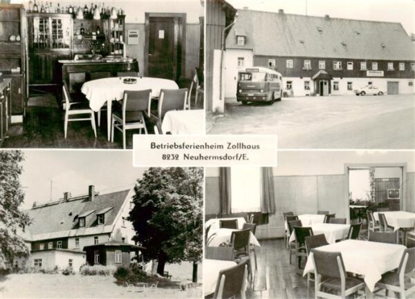 Neuhermsdorf Hermsdorf Osterzgebirge Betriebsferienheim Zollhaus Gastraeume