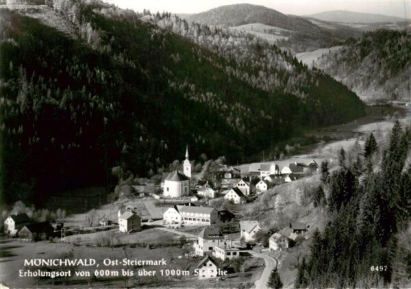 Moenichwald Steiermark AT Panorama Erholungsort