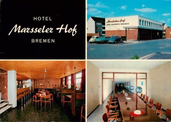 Bremen Hotel Marsseler Hof Restaurant Kegelbahn