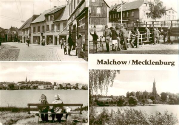 Malchow Lange Strasse Drehbruecke Teilansichten