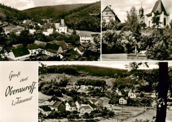 Oberauroff Idstein Ortsansichten Kirche