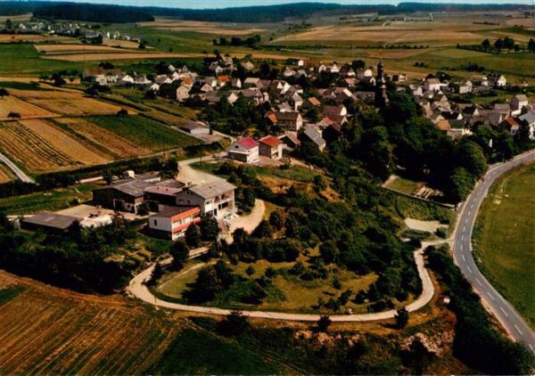 Katzenelnbogen Ansicht mit Gasthaus Pension Sonnenhof