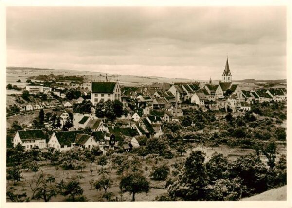 Engen Hegau Ortsansicht mit Kirche